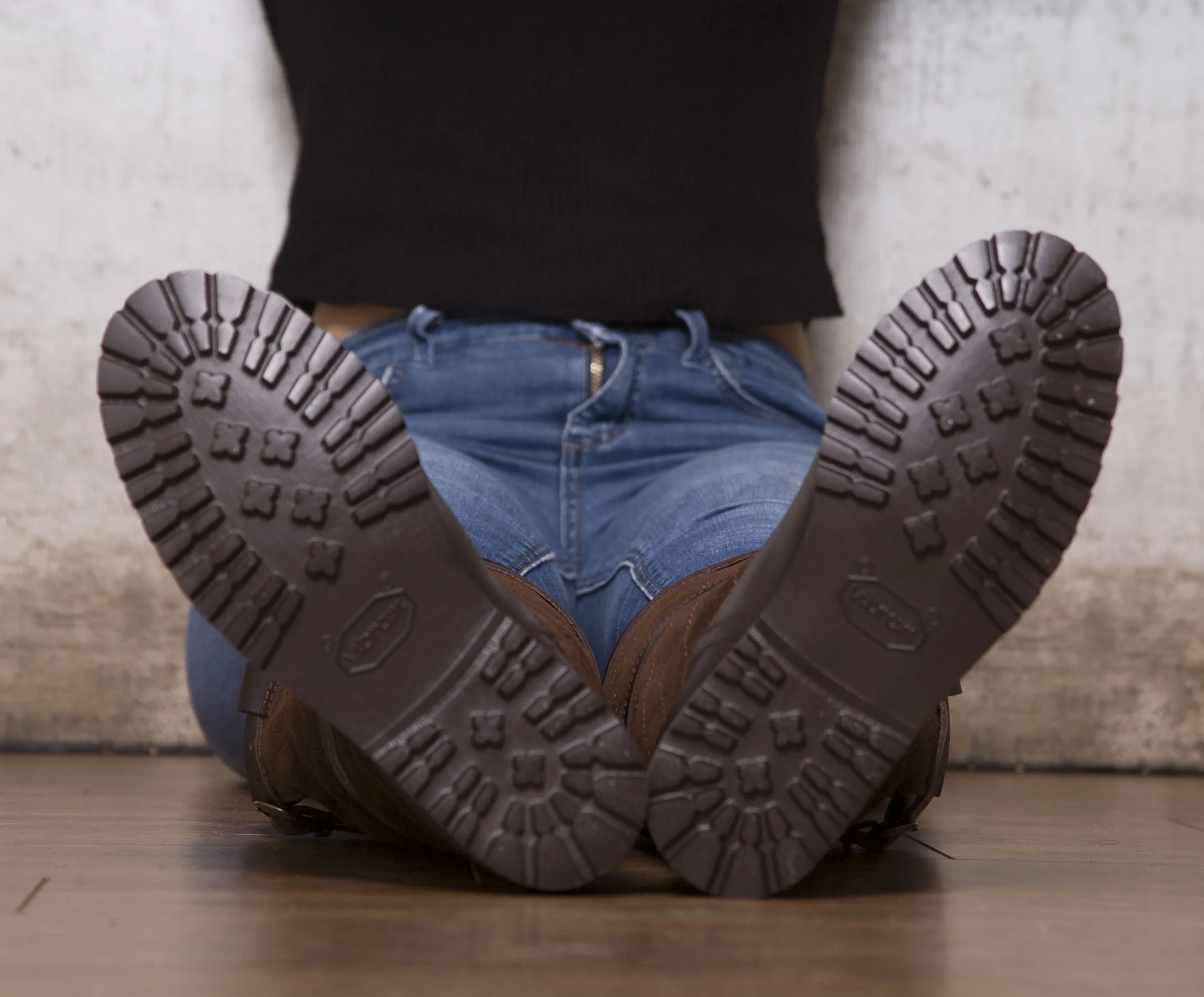 Vibram's Bibu, commando style sole in lightweight blown rubber