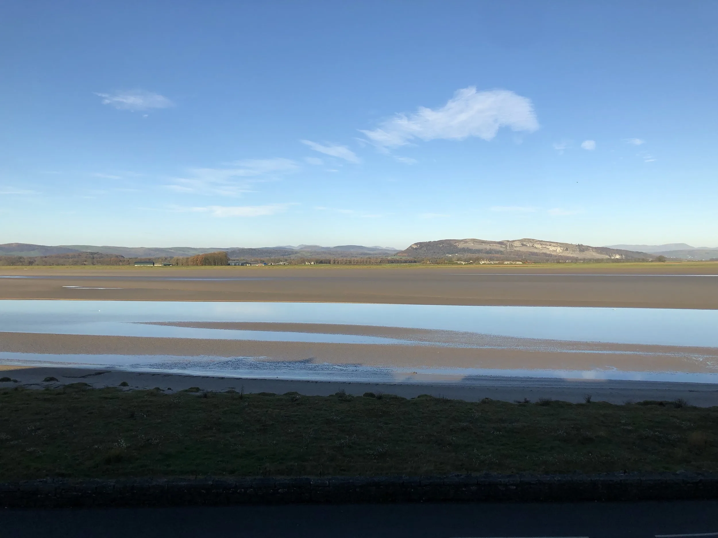 Winter walk Sandside to Arnside and return
